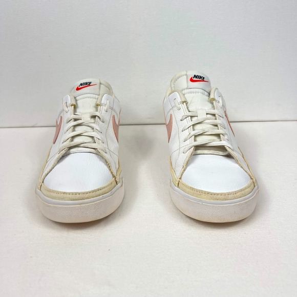 Nike Shoes - GUC Nike Court Legacy White Rose Whisper Sneaker Woman's Size 9